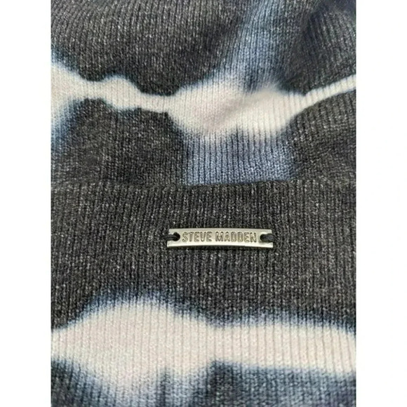 Women's TIE-DYE BEANIE BLACK | Steve Madden Hats NWT - Picture 2 of 3